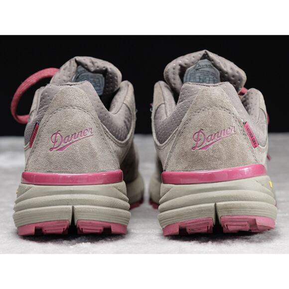 Danner Dry Mountain 600 Low Outdoor Hiking Shoes Gray Suede Plum Womens Size 7.5 - Picture 5 of 16